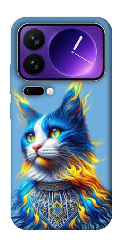 Чехол на Xiaomi 17 Pro Max Кот патриот фото 1 из 1