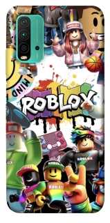 Чохол на Xiaomi Redmi Note 9 4G / Redmi 9 Power Roblox Characters Collage фото 1 з 1