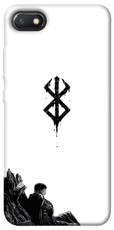 Чехол на Xiaomi Redmi 6A berserk white фото 1 из 1