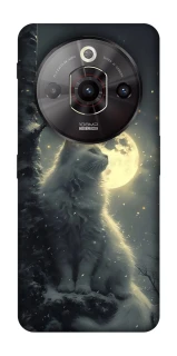 Чохол на ZTE Nubia Focus Pro Кіт під місяцем фото 1 з 1