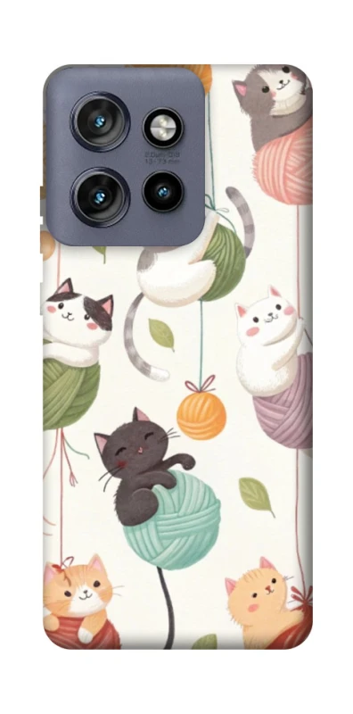 Чохол на Motorola Edge 50 Neo Funny Kittens фото 1 з 1