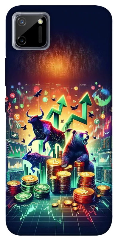 Чехол на Realme C11 Crypto market фото 1 из 1