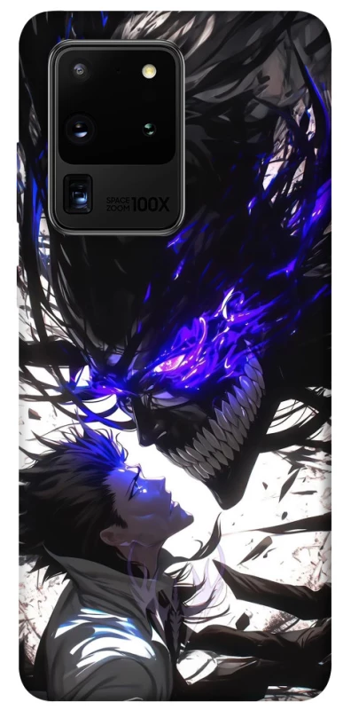Чохол на Samsung Galaxy S20 Ultra Black soul anime фото 1 з 1
