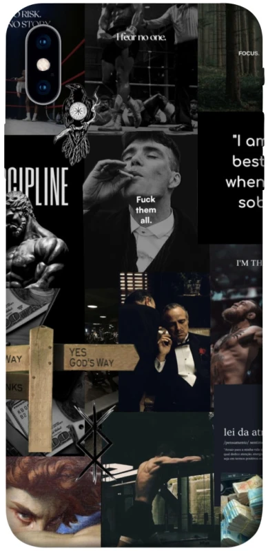 Чохол на Apple iPhone XS Max (6.5") Men's style v2 фото 1 з 1