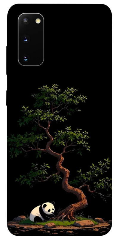 Чехол на Samsung Galaxy S20 Panda and tree фото 1 из 1
