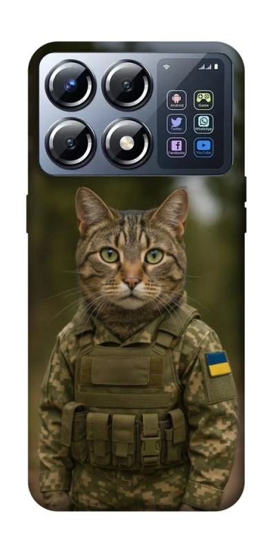 Чохол на Xiaomi POCO X8 Pro Кіт захисник фото 1 з 1