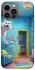 Чехол на Apple iPhone 12 Pro Max (6.7") crazy cat фото 1 из 1