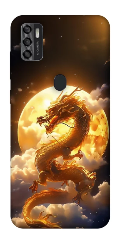 Чехол на ZTE Blade A7s (2020) Golden Dragon фото 1 из 1