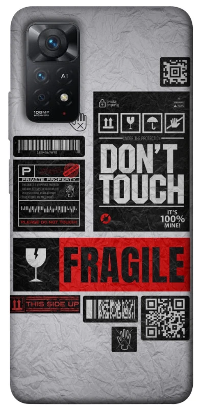 Чохол на Xiaomi Redmi Note 11 Pro 4G/5G Don't touch фото 1 з 1