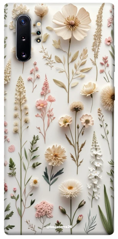 Чохол на Samsung Galaxy Note 10 Plus Floral design ver.1 фото 1 з 1