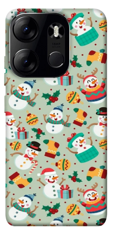 Чохол на Tecno Spark Go 2023 Новорічний v2 фото 1 з 1