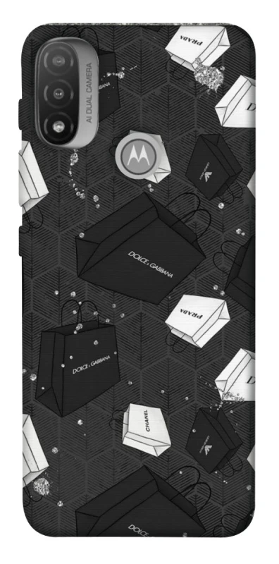 Чехол на Motorola Moto E20 Fashion collage ver.3 фото 1 из 1