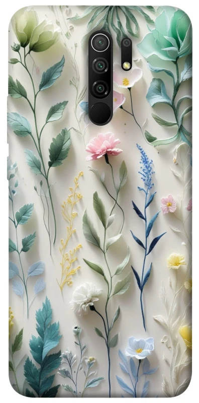 Чохол на Xiaomi Redmi 9 Floral design ver.3 фото 1 з 1