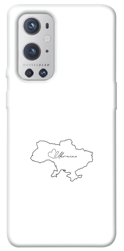 Чохол на OnePlus 9 Pro Ukraine map фото 1 з 1