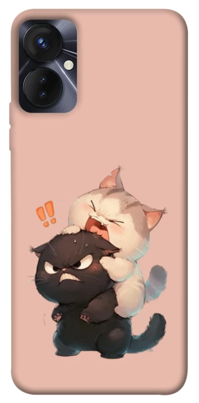 Чехол на TECNO Spark 9 Pro (KH7n) Сat and cat фото 1 Чехол на TECNO Spark 9 Pro (KH7n) Сat and cat фото 1 из 1