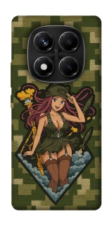 Чехол на Xiaomi Redmi Note 14 Pro 4G Military Waifu фото 1 из 1