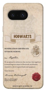 Чехол на Google Pixel 8 The Hogwarts acceptance letter фото 1 из 1