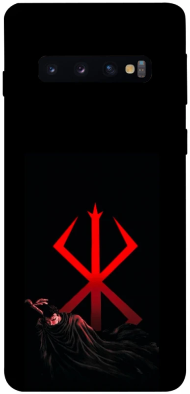 Чохол на Samsung Galaxy S10 Berserk Red Logo фото 1 з 1