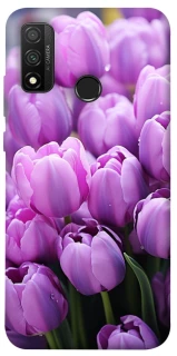 Чехол на Huawei P Smart (2020) Фиолетовые тюльпаны фото 1 из 1