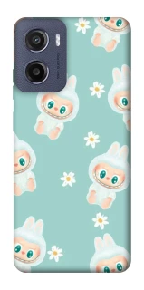 Чехол на Motorola Moto G05 Labubu Green фото 1 из 1