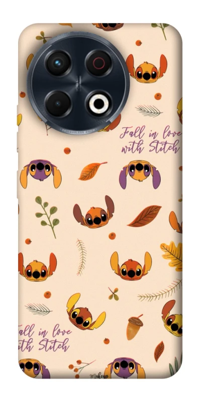 Чохол на TECNO Spark 30 Pro (KL7) Fall in love with Stitch фото 1 з 1