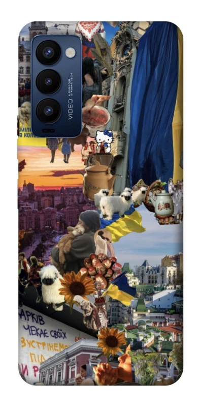 Чохол на TECNO Camon 18 Pro Ukraine style ver.2 фото 1 з 1