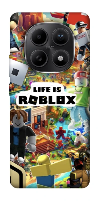 Чехол на Xiaomi Redmi Note 15 5G Life is Roblox фото 1 из 1