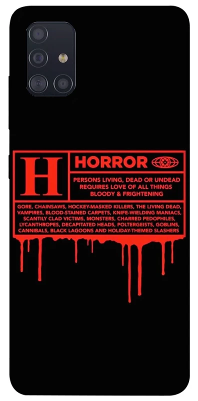 Чохол на Samsung Galaxy A51 Horror Halloween фото 1 з 1