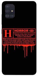 Чохол на Samsung Galaxy A51 Horror Halloween фото 1 з 1