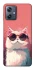 Чохол на Motorola Moto G54 Сat with glasses фото 1 Чохол на Motorola Moto G54 Сat with glasses фото 1 з 1
