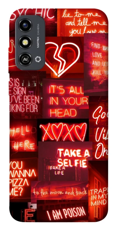 Чохол на ZTE Blade A53 Love collage ver.7 фото 1 з 1