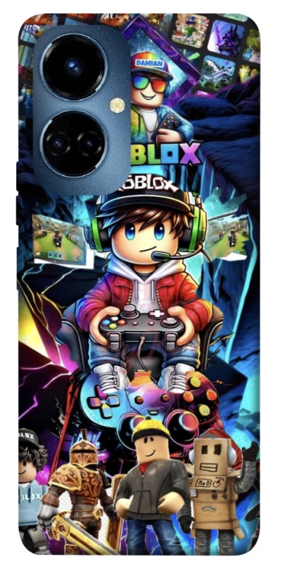 Чехол на TECNO Camon 19 Pro Roblox collage ver.4 фото 1 из 1