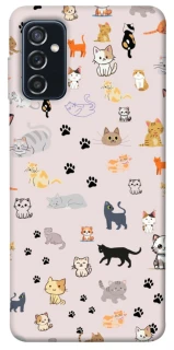 Чохол на Samsung Galaxy M52 Cat style ver.1 фото 1 з 1