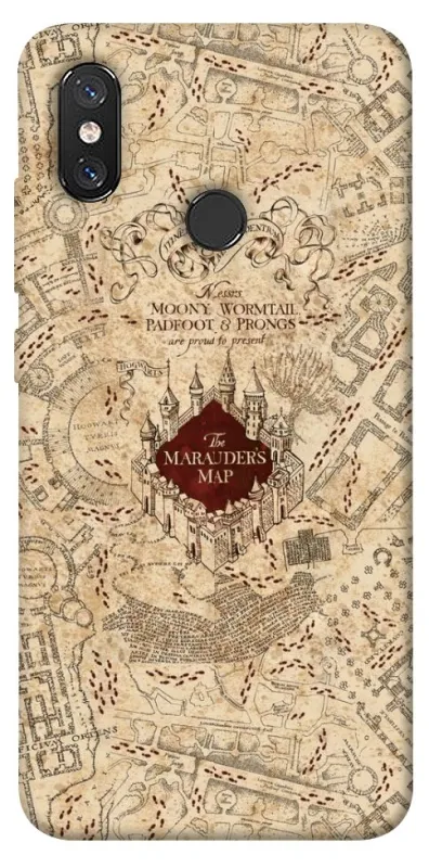 Чехол на Xiaomi Mi 8 Marauders map фото 1 из 1