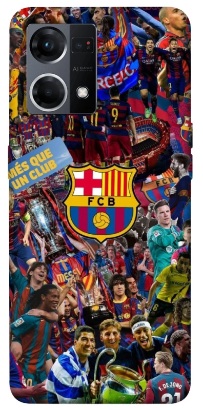 Чохол на Oppo Reno 7 4G FC Barcelona v4 фото 1 з 1