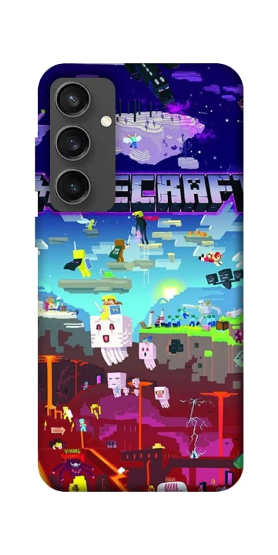Чохол на Samsung Galaxy S24 FE Minecraft world фото 1 з 1