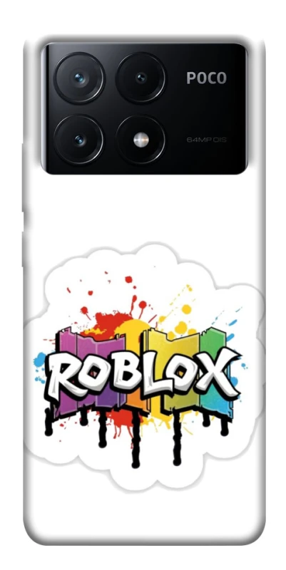 Чохол на Xiaomi Poco X6 Roblox logo ver.1 фото 1 з 1