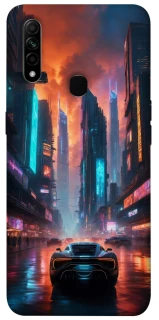 Чехол на Oppo A31 Cyber city фото 1 из 1