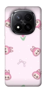 Чохол на Xiaomi Redmi Note 14 Pro+ 5G Labubu Flower фото 1 з 1