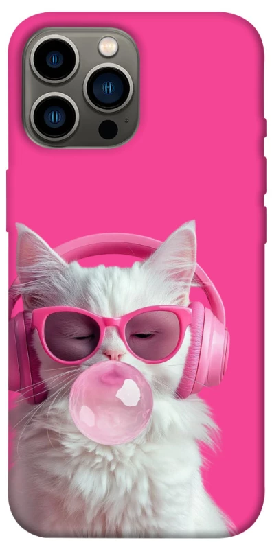 Чехол на Apple iPhone 13 Pro Max (6.7") Pink kitty фото 1 из 1
