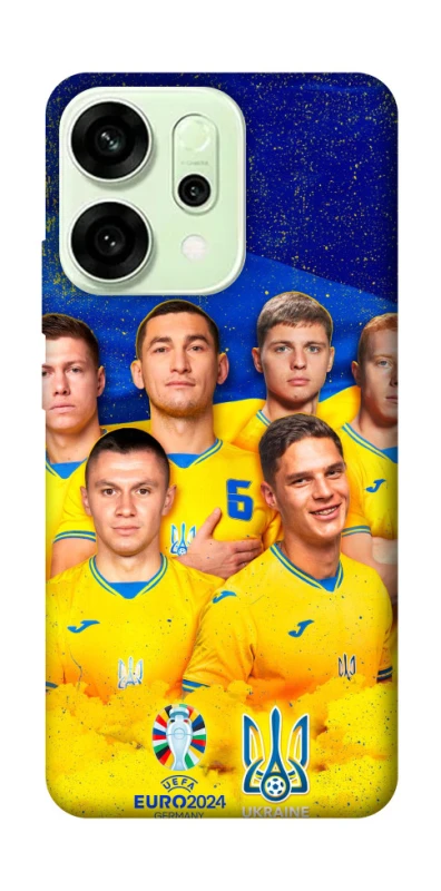 Чехол на Oppo Reno 14 Сбоная Украины v2 фото 1 из 1