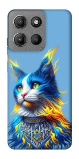 Чохол на Motorola Moto G15 Power Кіт патріот фото 1 з 1