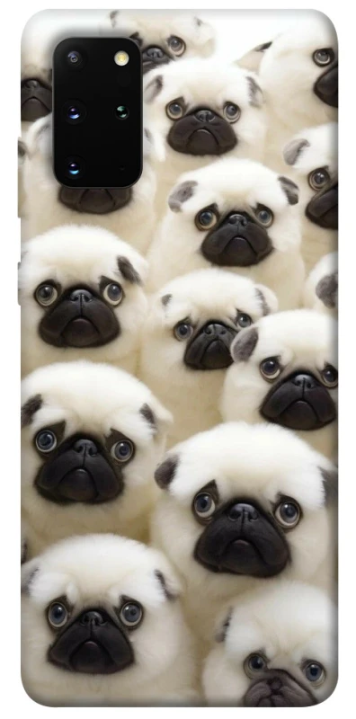 Чехол на Samsung Galaxy S20+ Doggy Pug Love фото 1 из 1