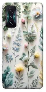 Чехол на Xiaomi Redmi K50 Gaming Floral design ver.4 фото 1 из 1