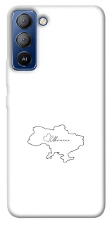 Чохол на TECNO Pop 5 LTE Ukraine map фото 1 з 1