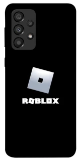 Чехол на Samsung Galaxy A33 5G Roblox logo black фото 1 из 1