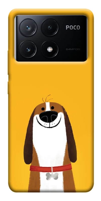 Чехол на Xiaomi Poco X6 Пёс-нос фото 1 из 1