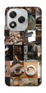 Чохол на Honor 400 Lite Coffee collage ver.3 фото 1 з 1