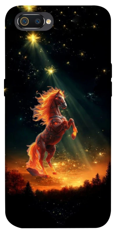 Чохол на Realme C2 Red Fire Horse ver.2 фото 1 з 1