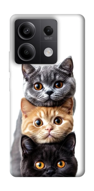 Чохол на Xiaomi Redmi Note 13 5G Гарні котики фото 1 з 1